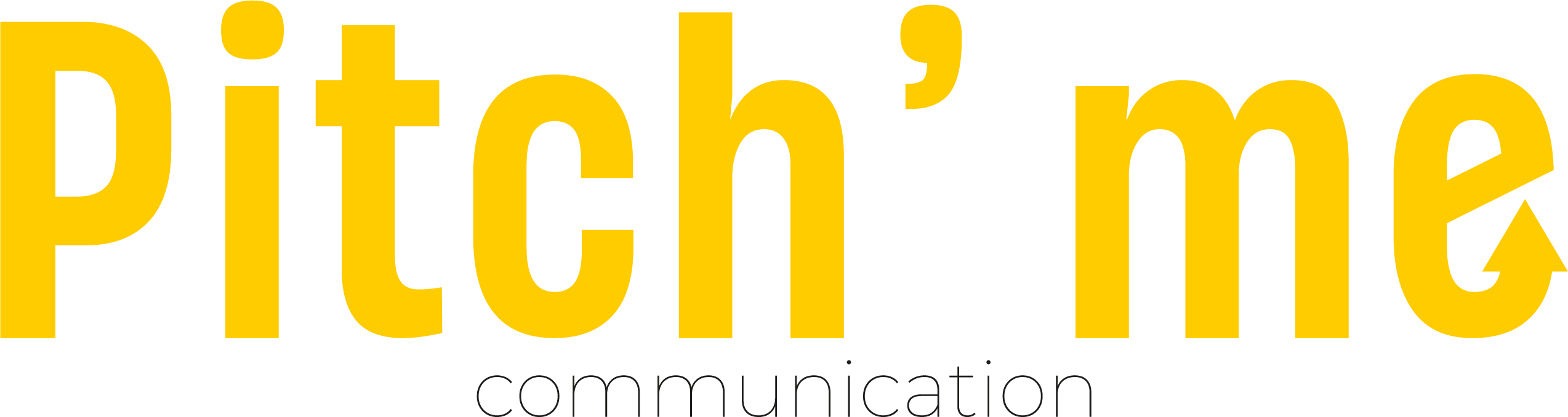 Logo Pitch'Me Communication