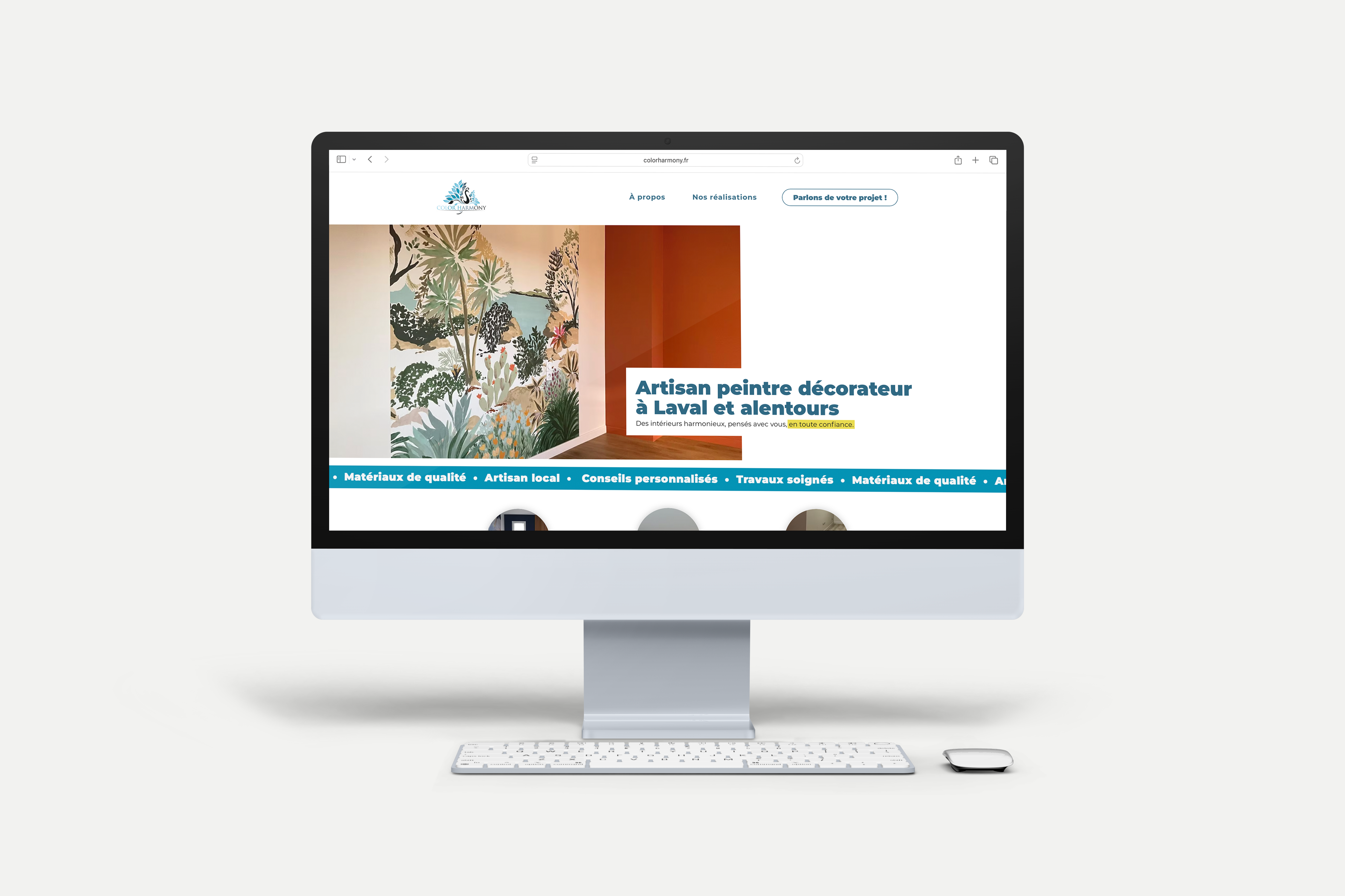 Site internet Color Harmony